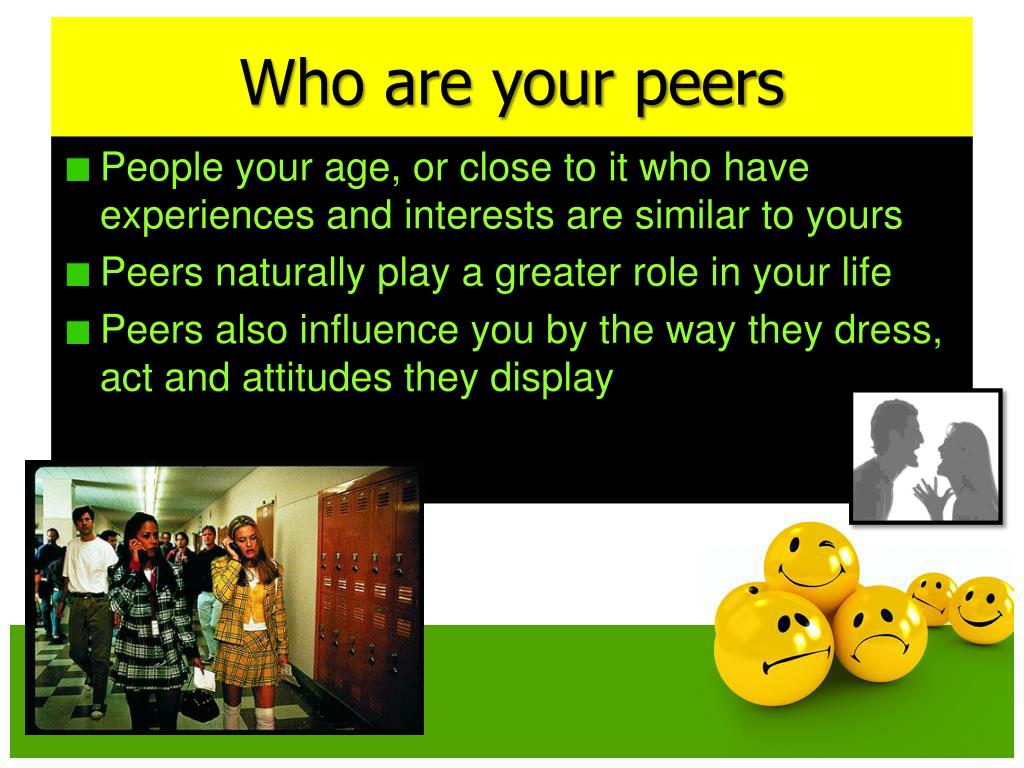 Your peers
