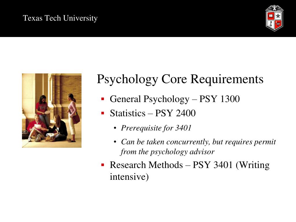 PPT - Degree Requirements Undergraduate Psychology Advising Office ...