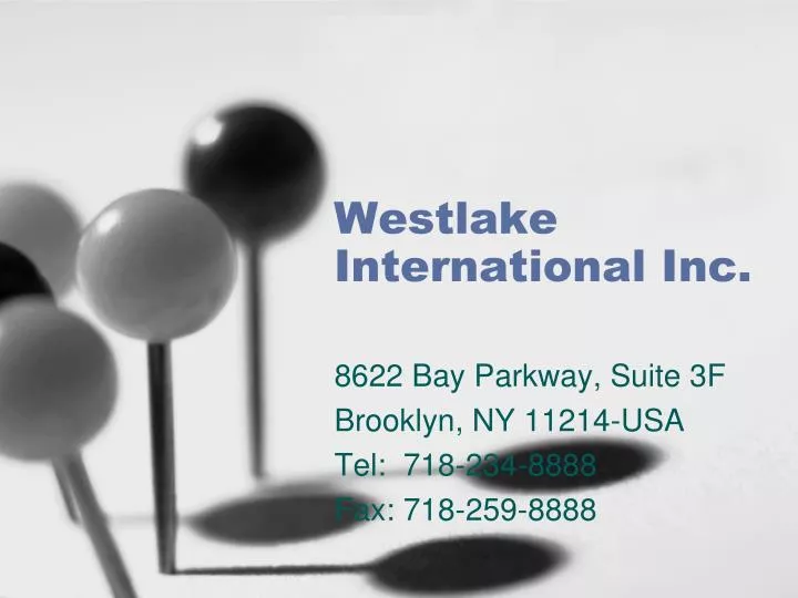 westlake international inc n.