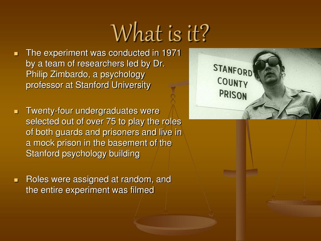 PPT Stanford Prison Experiment PowerPoint Presentation, free download