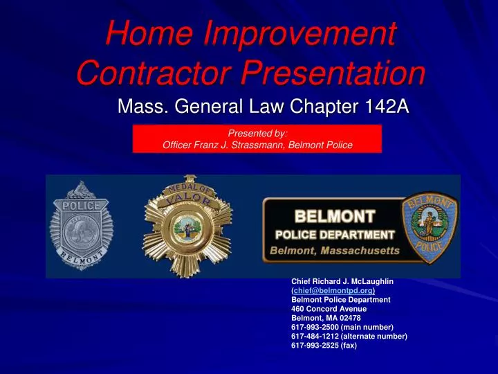 PPT - Home Improvement Contractor Presentation PowerPoint Presentation ...