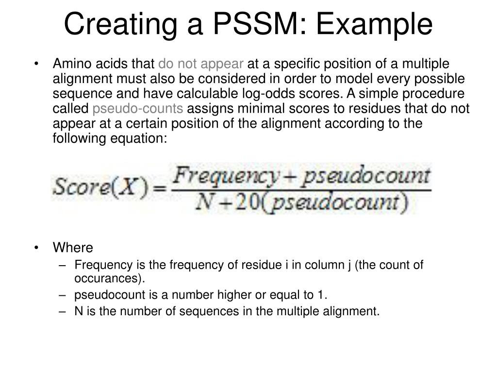 PPT - Scoring Matrices PowerPoint Presentation, free download - ID ...