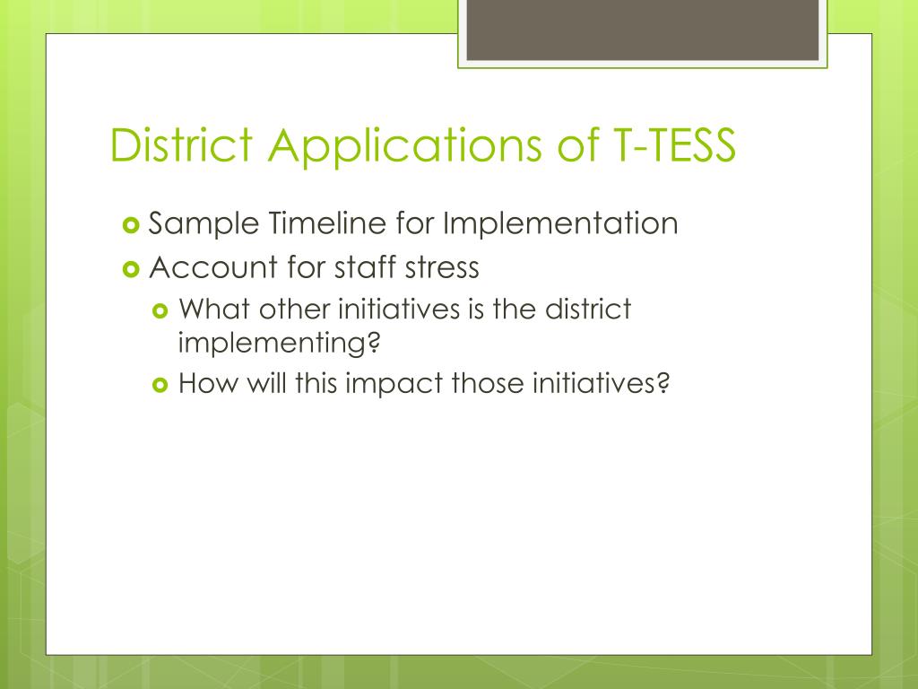 PPT - Overview of the T-TESS Appraisal System PowerPoint Presentation