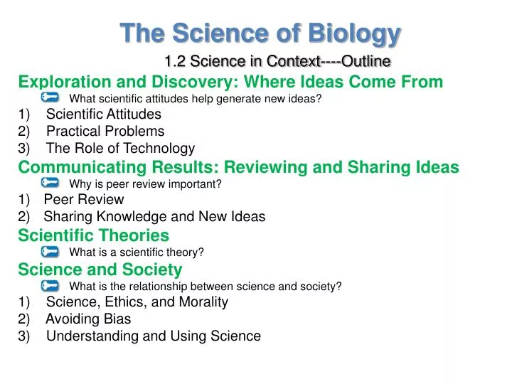 Ppt The Science Of Biology Powerpoint Presentation Free Download Id6815481 8987