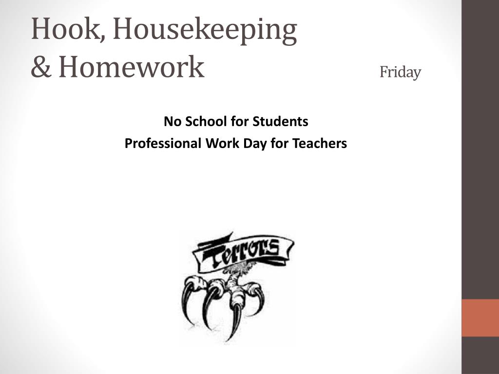 hook for no homework