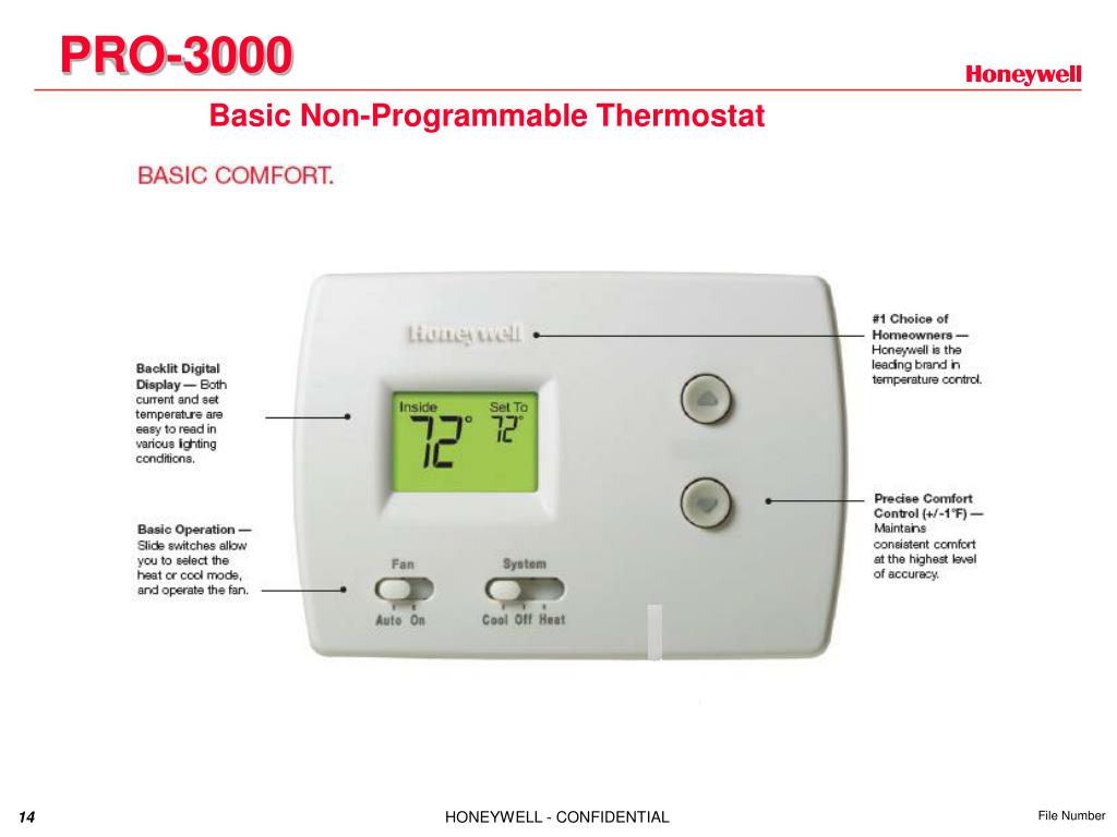 PPT Why Honeywell? No 1 Choice of home owners Easy to use Built to
