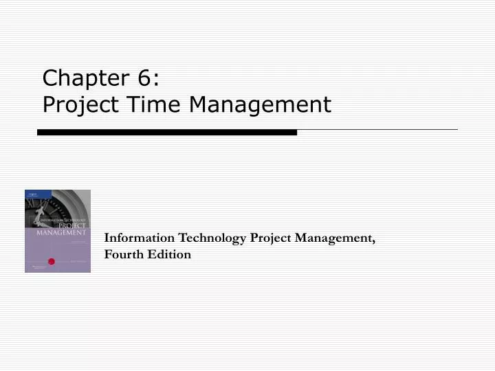 chapter 6 project time management n.