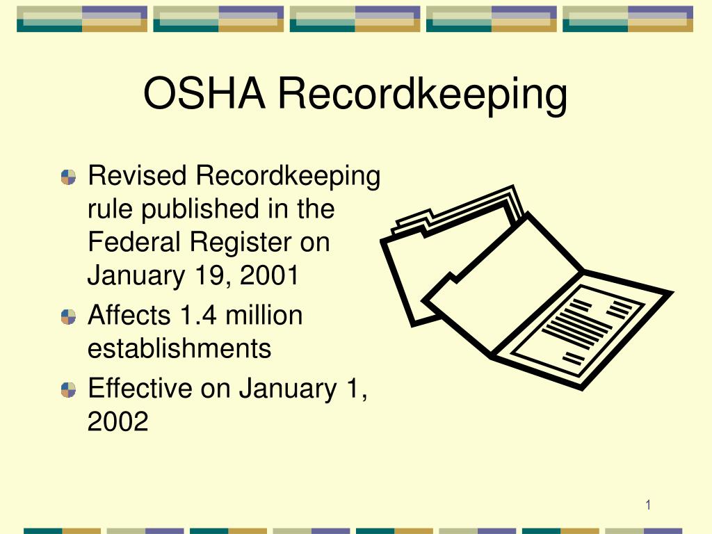 PPT OSHA Recordkeeping PowerPoint Presentation, free download ID