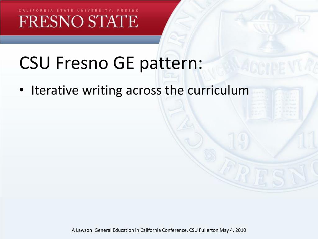 PPT Development of Student Learning for GE lessons from a