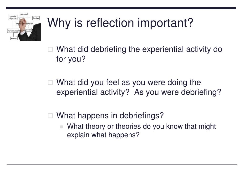why is reflection important for critical thinking