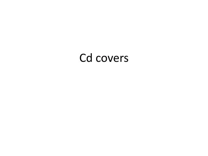 cd covers n.
