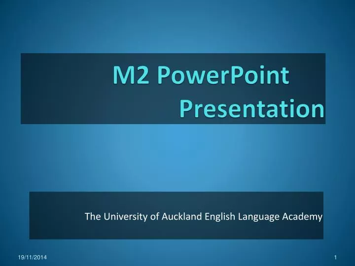 m2 powerpoint presentation n.