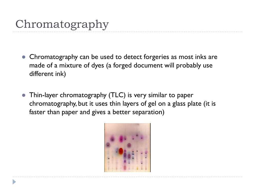 PPT - Chromatography & Rf Values PowerPoint Presentation ...