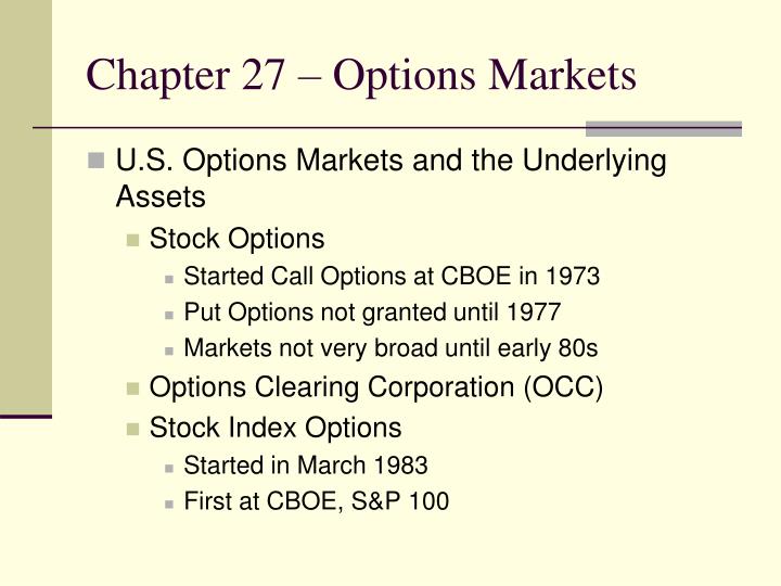 Stock index futures and options ppt