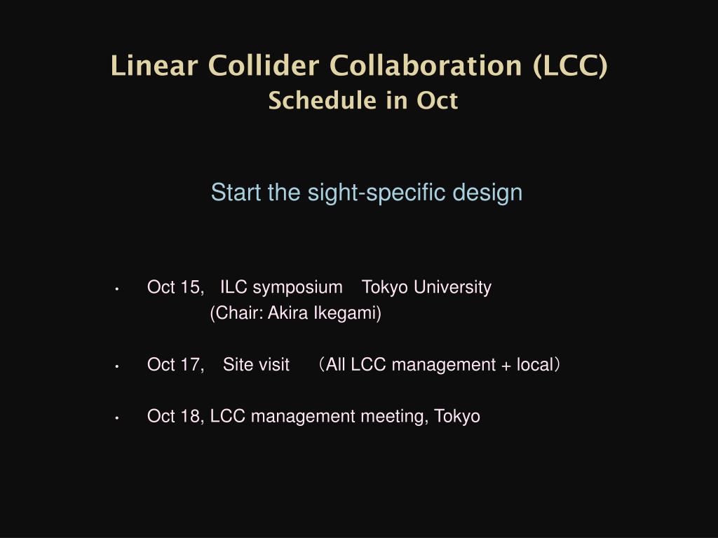 PPT Situation in Japan and LCC PD status PowerPoint Presentation