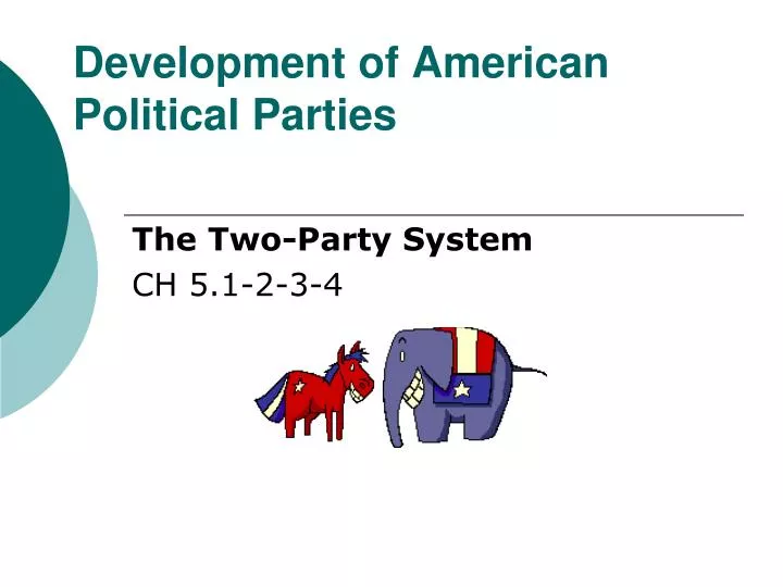 the development of political parties and San jose, march 9, 2012 – when george washington became president of the united states in 1789, there were no political parties political parties first emerged during washington’s first term in office with the alexander hamilton’s federalist party in 1791 and in the following year, the formation of the anti-federalist. the development of political parties and San jose, march 9, 2012 – when george washington became president of the united states in 1789, there were no political parties political parties first emerged during washington’s first term in office with the alexander hamilton’s federalist party in 1791 and in the following year, the formation of the anti-federalist.