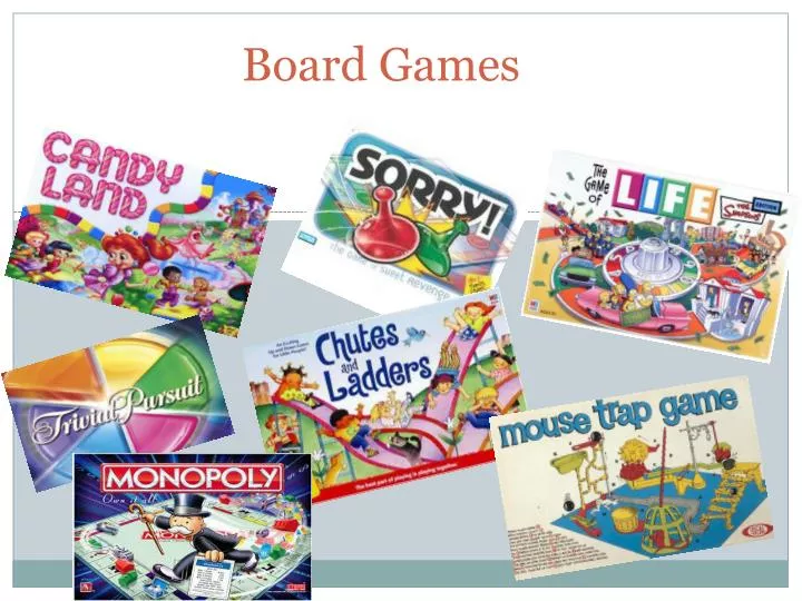 presentation on board games