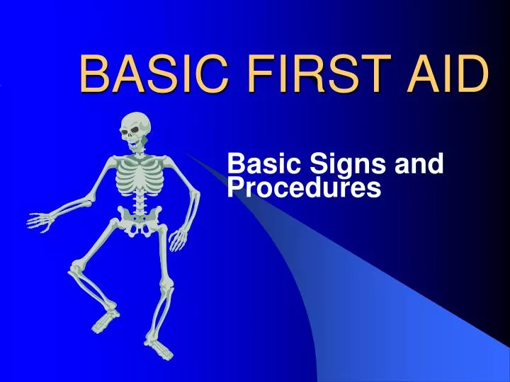 first aid powerpoint presentation free download