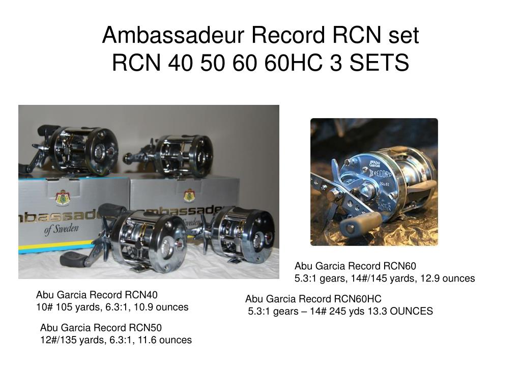 アブ アンバサダー RECORD RCN40 レア - リール