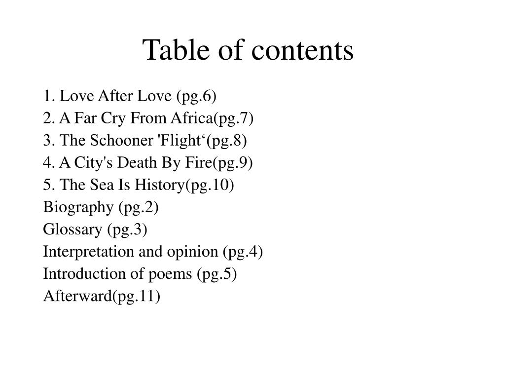 Ppt Derek Walcott Powerpoint Presentation Free Download Id