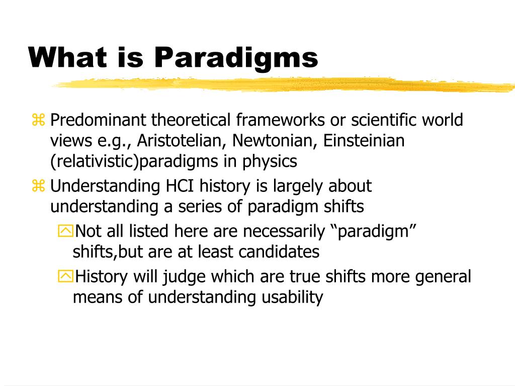 What Is A Paradigm Ppt - Bank2home.com