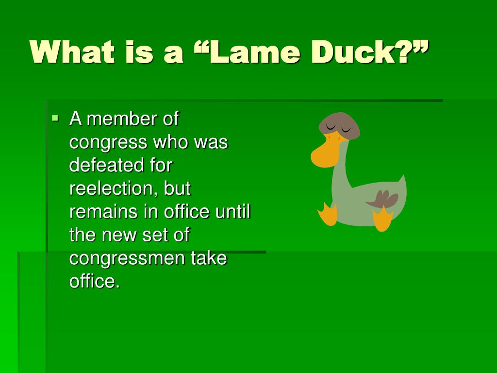 ppt-the-20-th-amendment-the-lame-duck-amendment-powerpoint