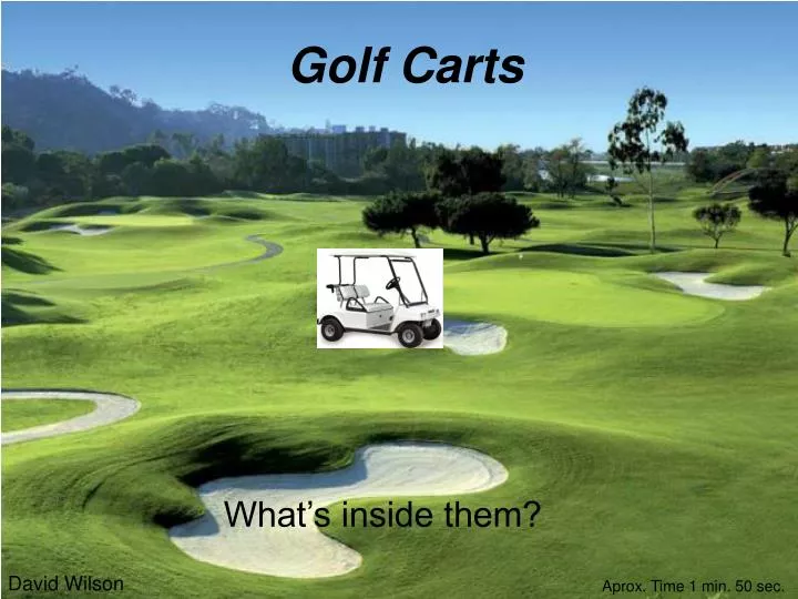 golf carts n.