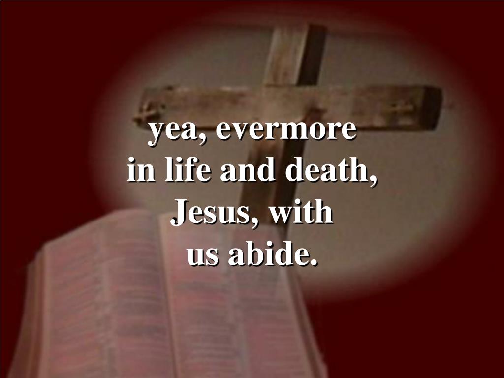 PPT Lord, Who Throughout These Forty Days (Verse 1) PowerPoint