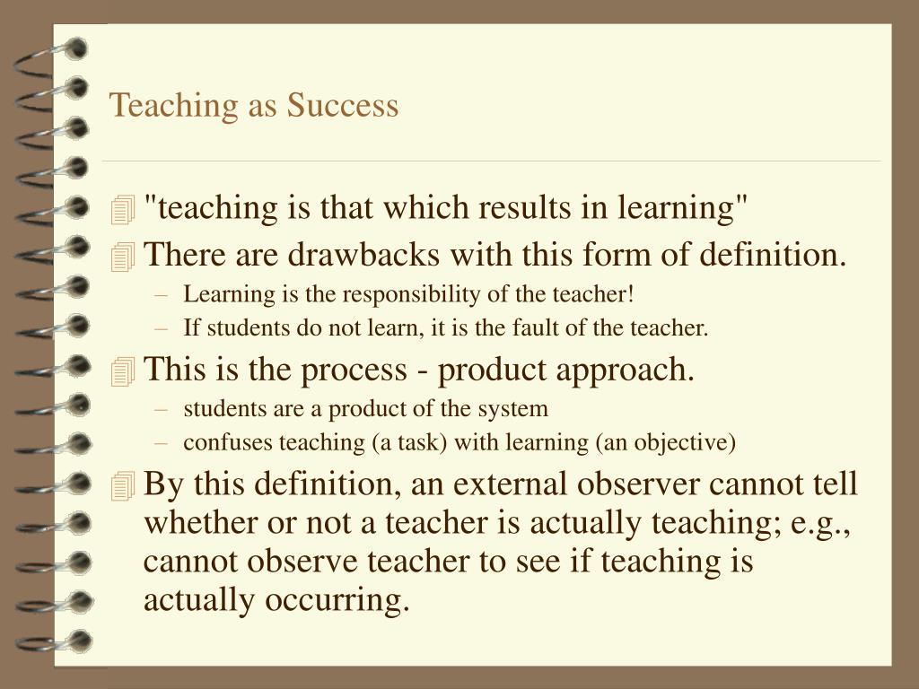 definition of teaching assignment