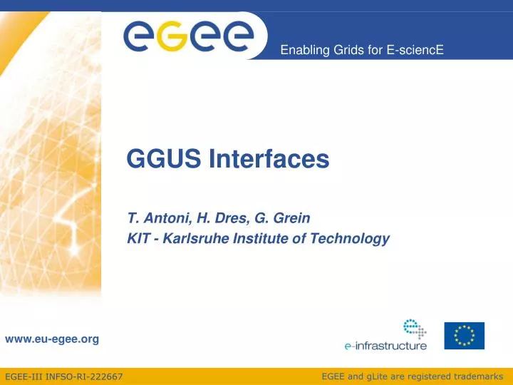 ggus interfaces n.