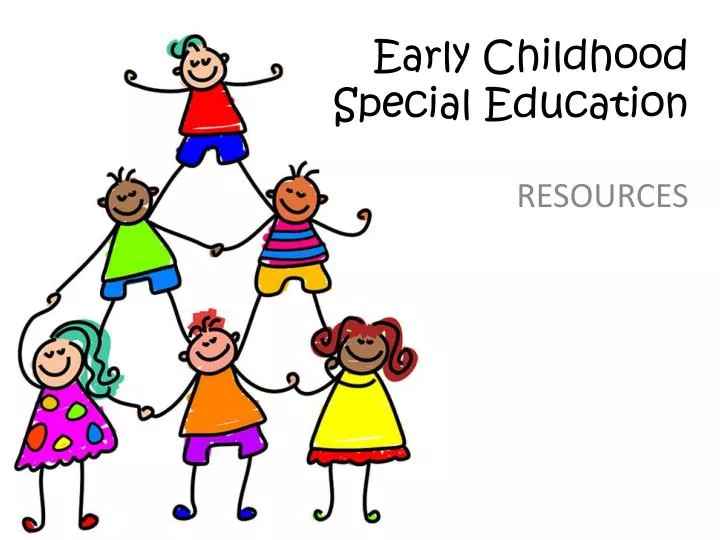 early childhood special education n.