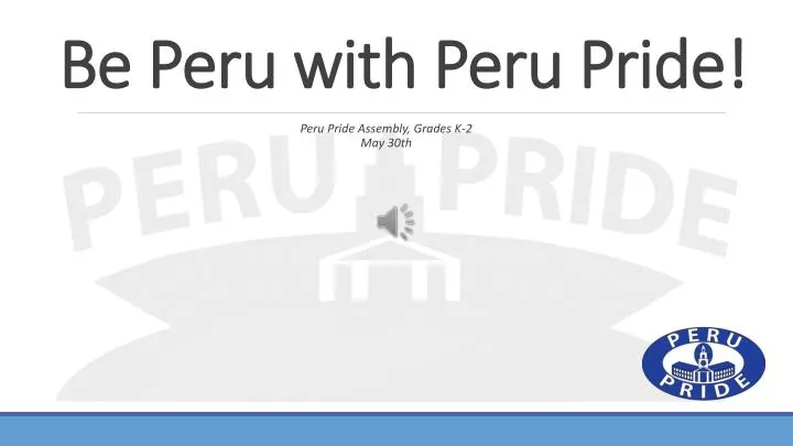 be peru with peru pride n.