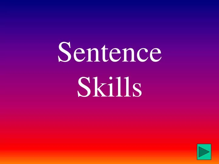 language-arts-skills-sentence-skills