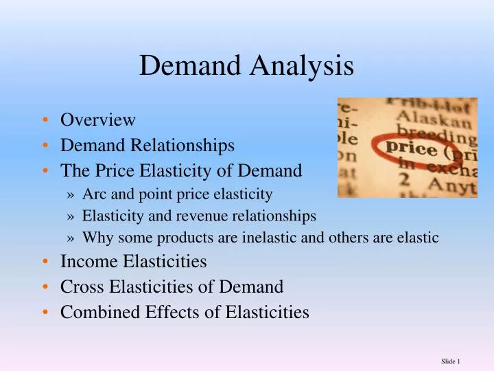PPT - Demand Analysis PowerPoint Presentation, free download - ID:6840700