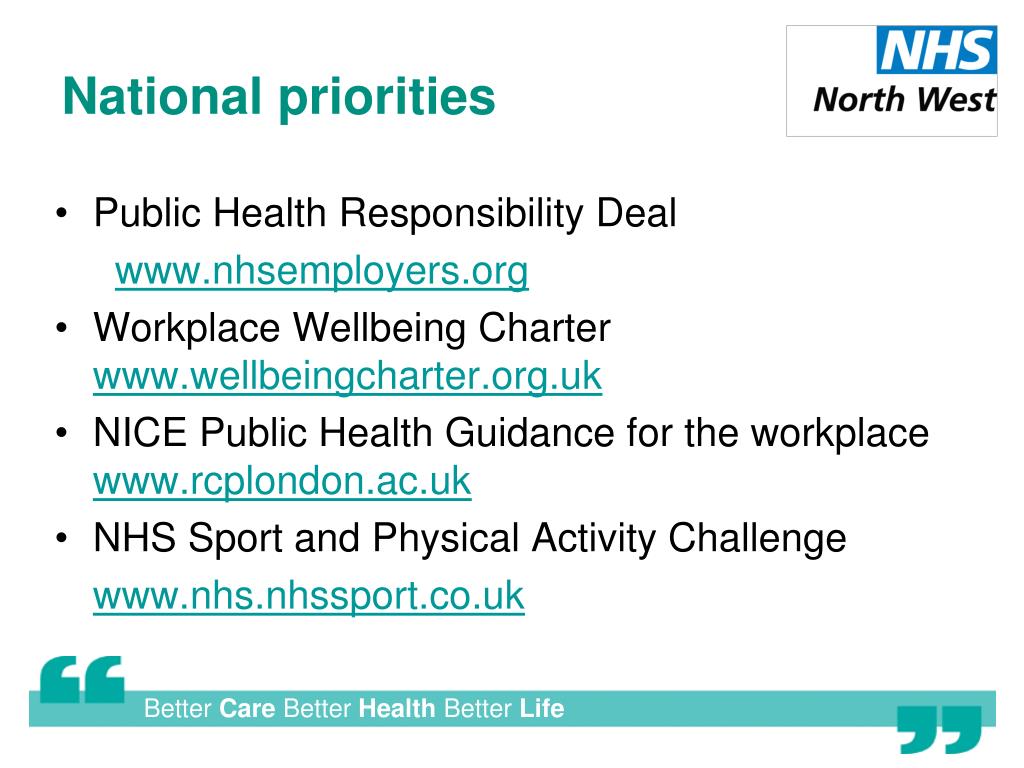 PPT - Healthy Staff, Better Care – Update Libby Sedgley PowerPoint ...