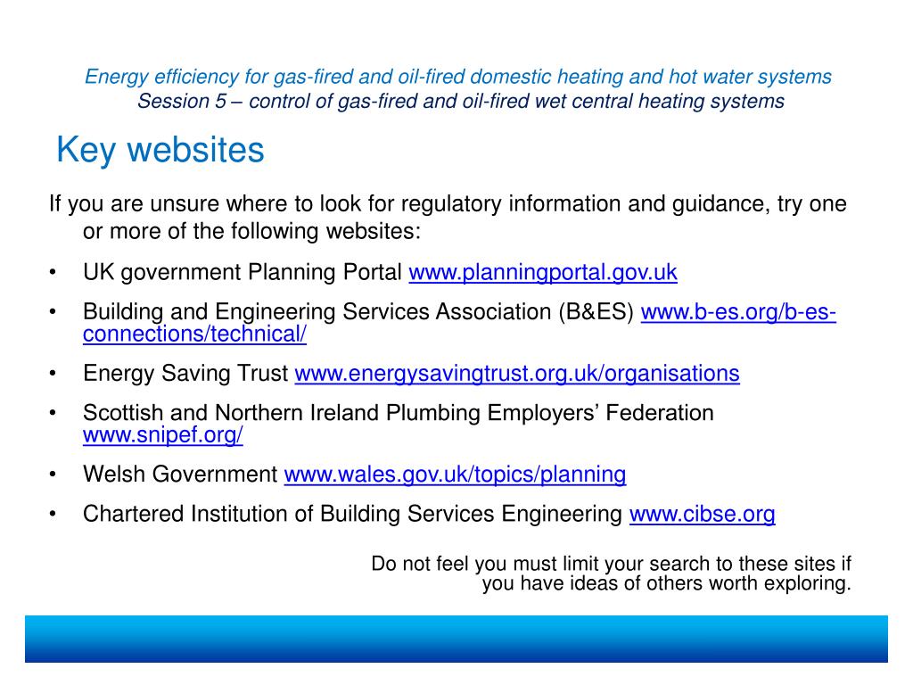 PPT - Energy efficiency for gas-fired and oil-fired domestic heating ...
