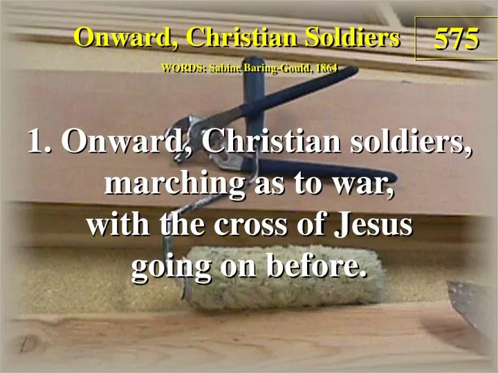 onward christian soldiers verse 1 n.