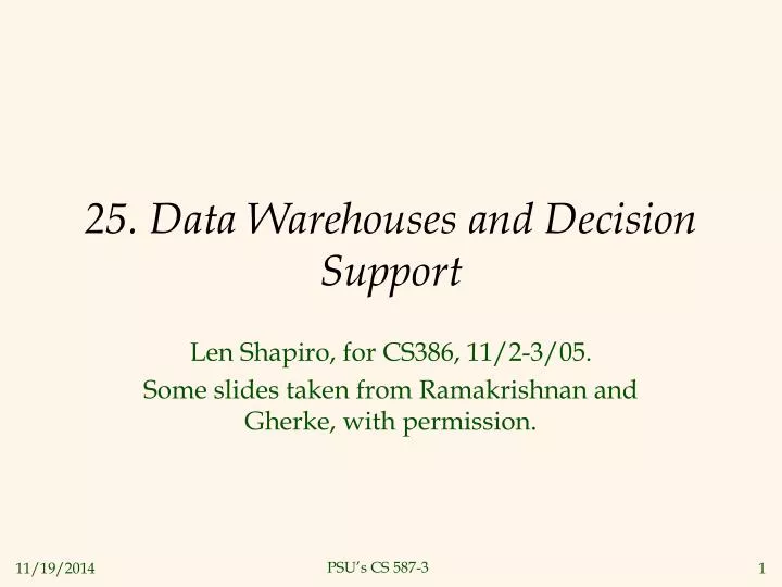 data warehouses decision support and data data warehouses decision support and data