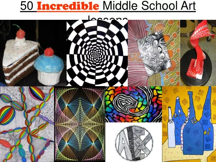 art lessons for middle school free