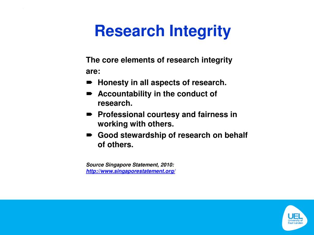 research integrity case study
