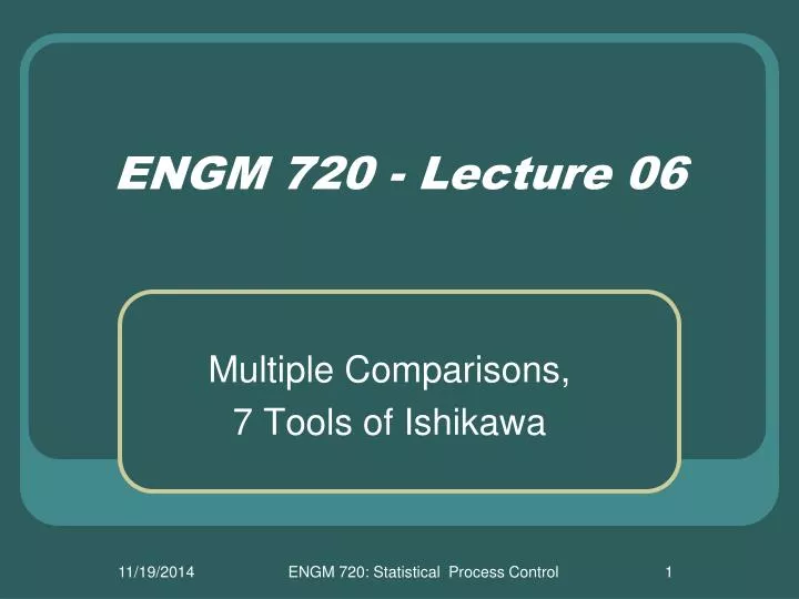 engm 720 lecture 06 n.