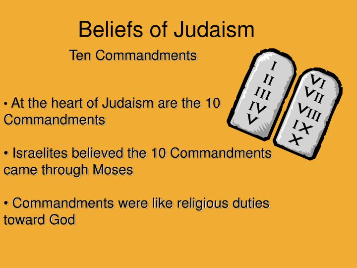 What Are The Three Basic Beliefs Of Judaism