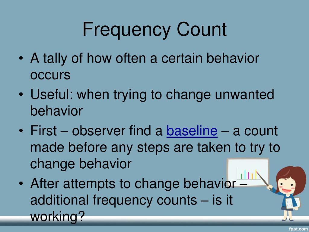 Frequency count child development