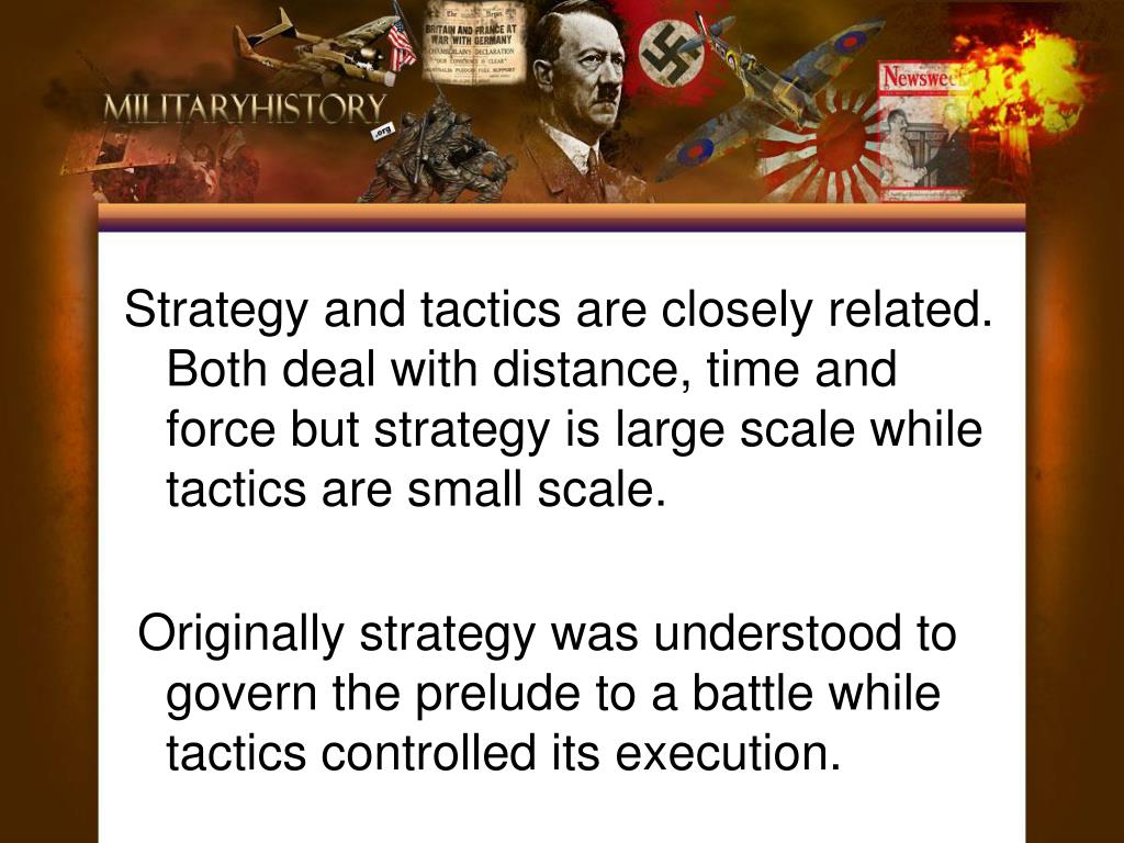 PPT - MILITARY STRATEGY PowerPoint Presentation, free download - ID:6854281