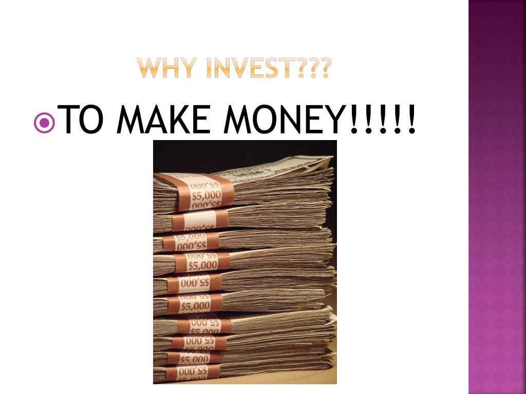 PPT - The wonderful world of investing your money PowerPoint ...