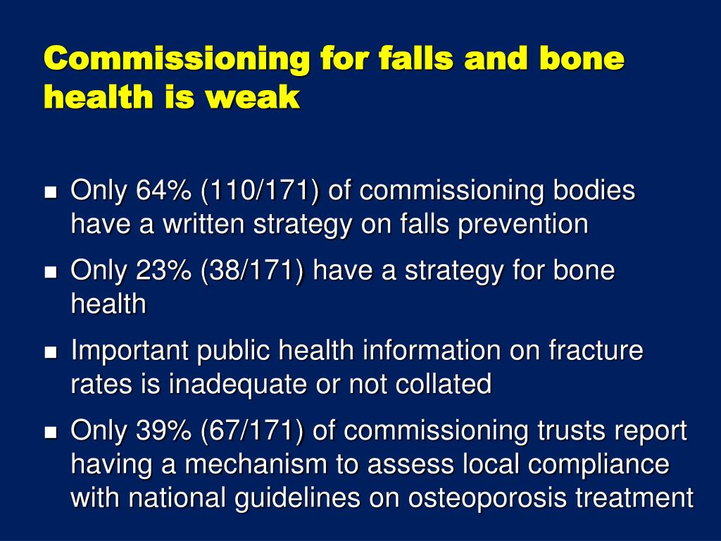 PPT - The National Audit of Falls and Bone Health in Older People ...