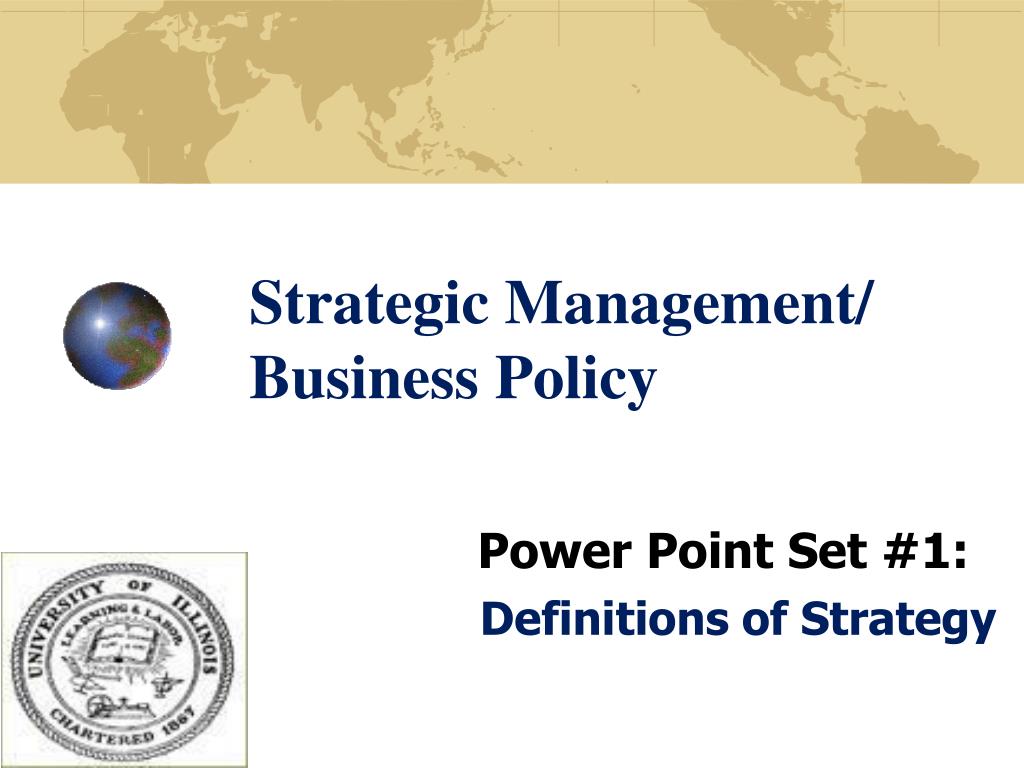 business policy and strategic management article review