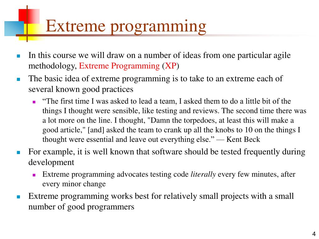 PPT - Extreme Programming PowerPoint Presentation, free download - ID ...