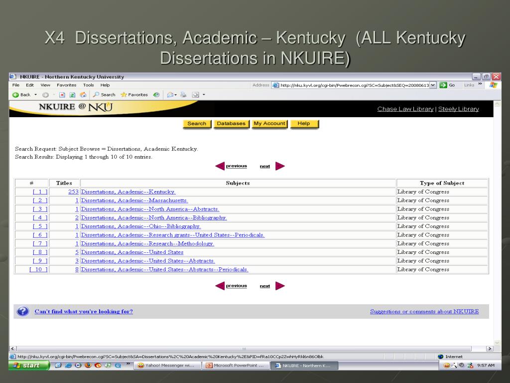 university of kentucky dissertations