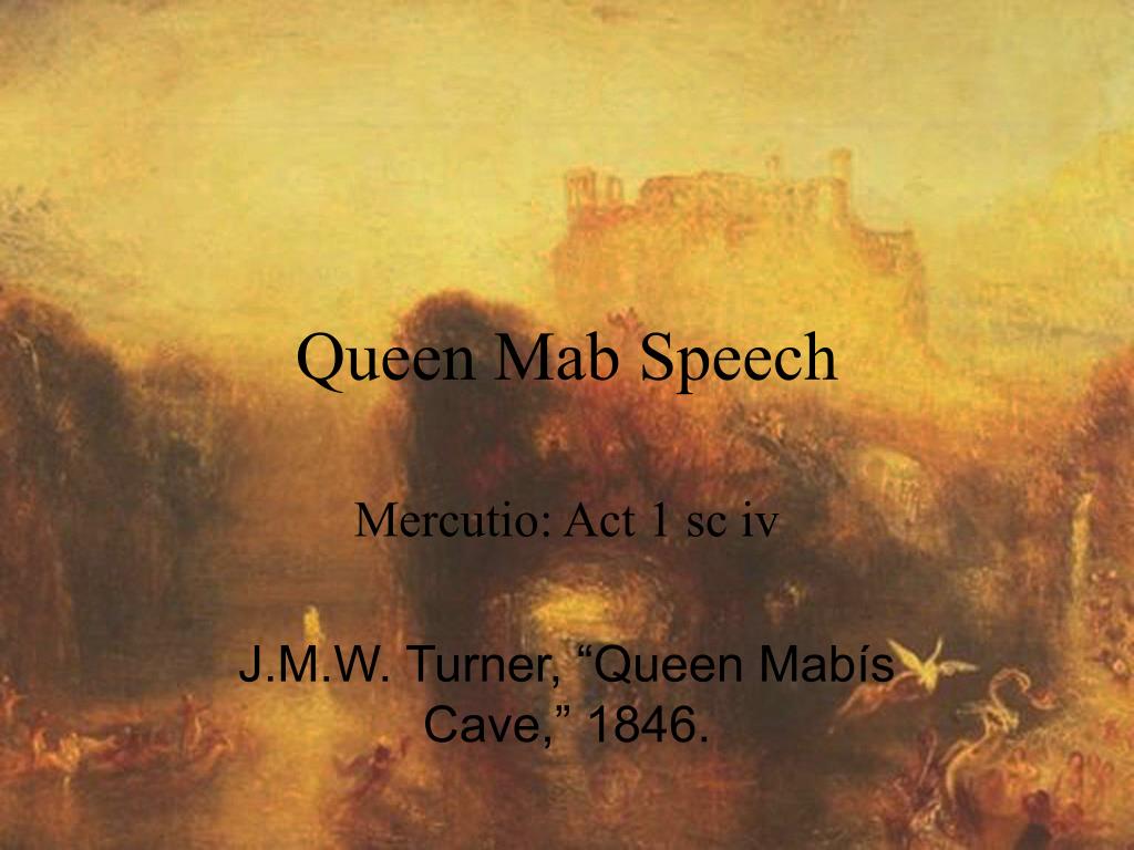 queen mab speech summary